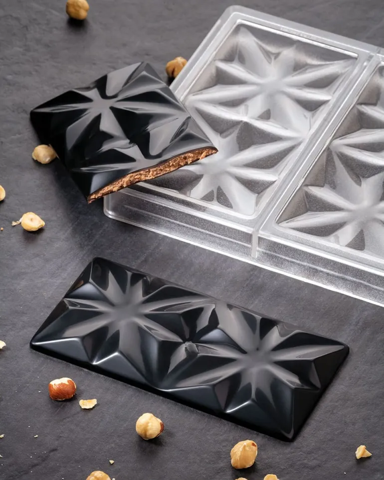Moule chocolat Edelweiss 3 tablettes Pavoni