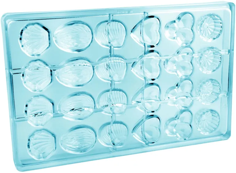 Moule chocolat 24 empreintes assorties