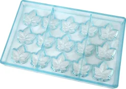 Moule chocolat 15 feuilles d'érable