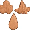 Moule chocolat 3 feuilles Erable, bouleau, figuier
