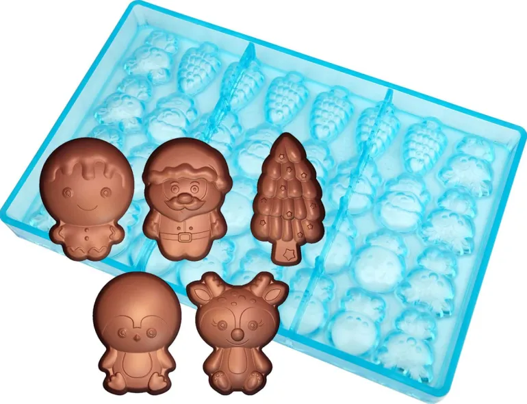 Moule chocolat 32 figurines de Noël