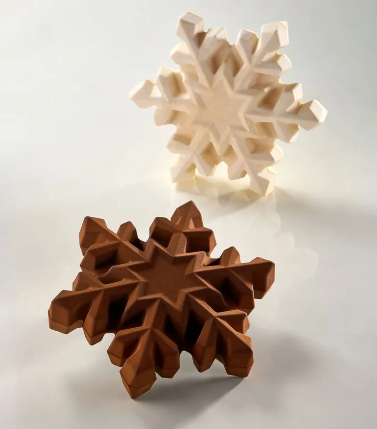 Moule chocolat flocons de neige Pavoni