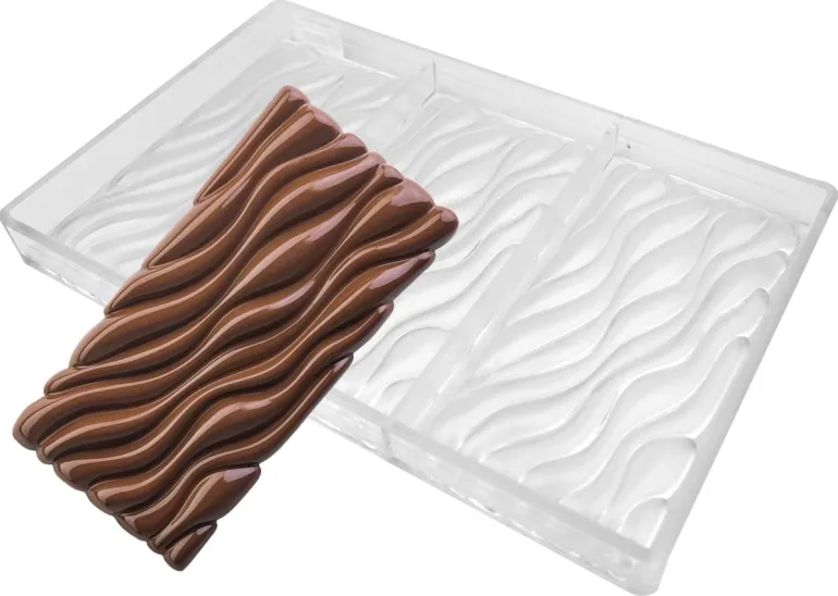 Moule chocolat Fluid 3 tablettes Pavoni