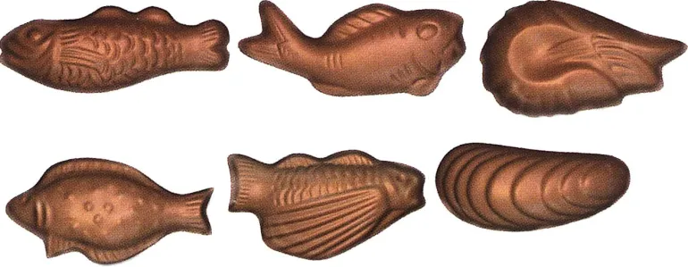 Moule chocolat 30 fritures de Pâques