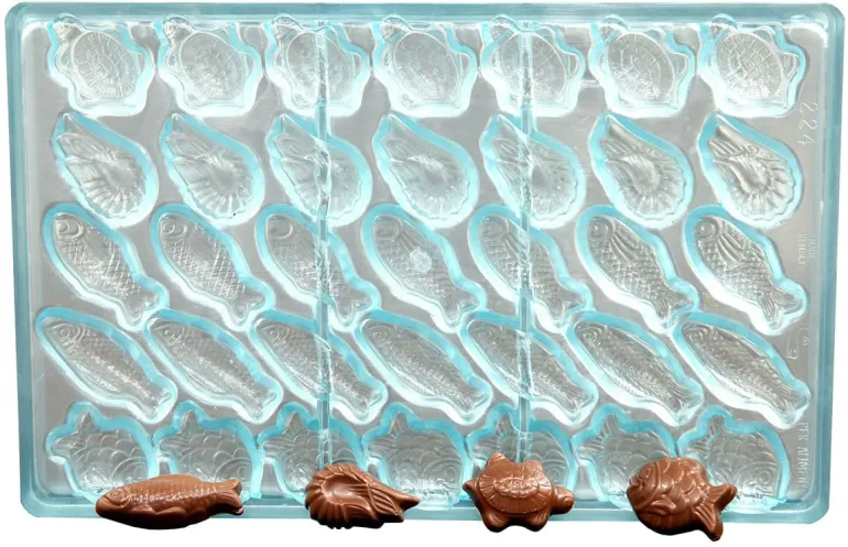 Moule chocolat 35 fritures de Pâques