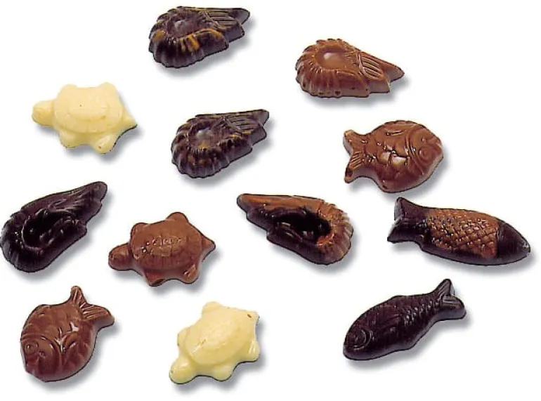 Moule chocolat 35 fritures de Pâques