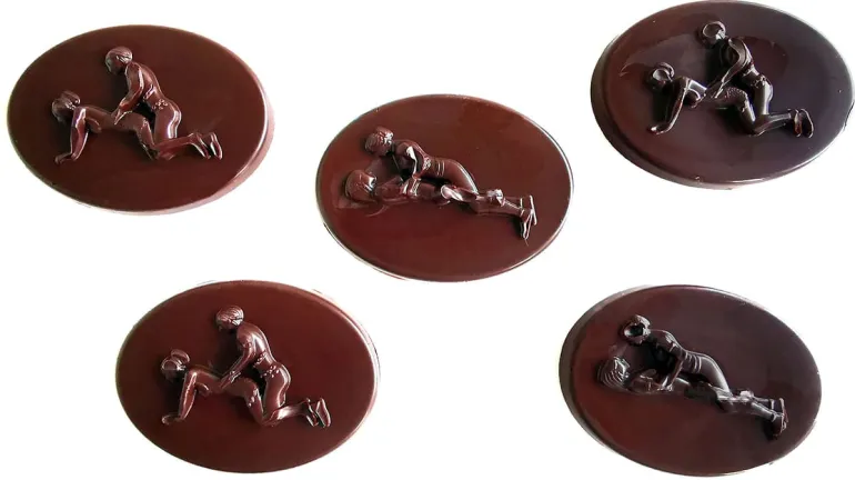 Moule chocolat Kamasutra 2 6 empreintes