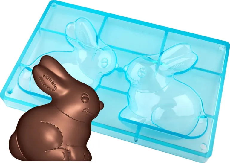 Moule chocolat Lapin moderne