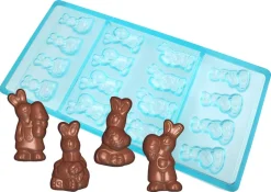 Moule chocolat 4 lapins