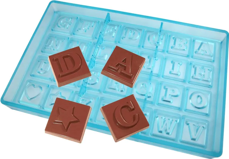Moule chocolat 26 lettres