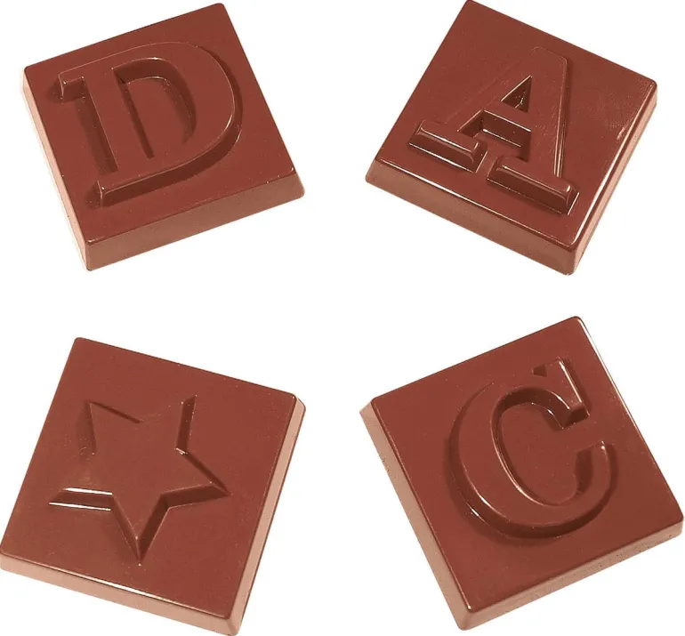 Moule chocolat 26 lettres