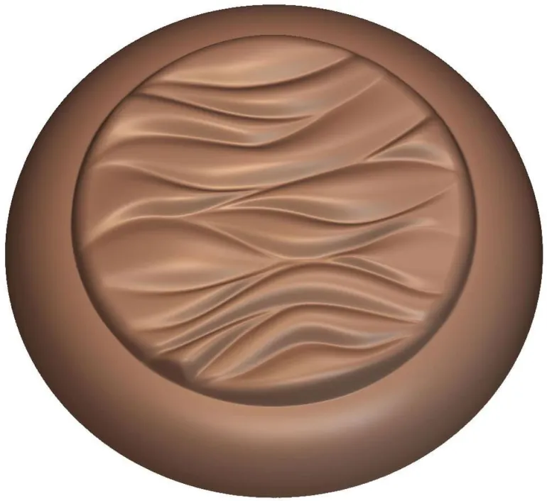 Moule chocolat palets avec vagues