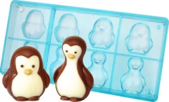 Moule chocolat pingouins