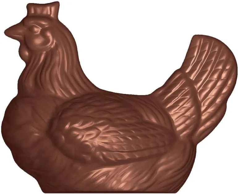 Moule chocolat 1 poule