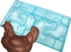 Moule chocolat 2 poules