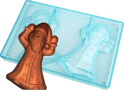 Moule chocolat Père Noël danseur