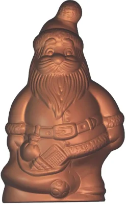 Moule chocolat Père Noël et ses cadeaux