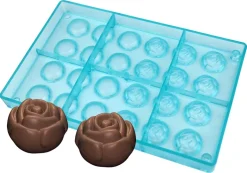 Moule chocolat 12 roses 3D