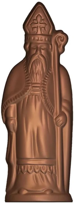 Moule chocolat Saint-Nicolas 12cm