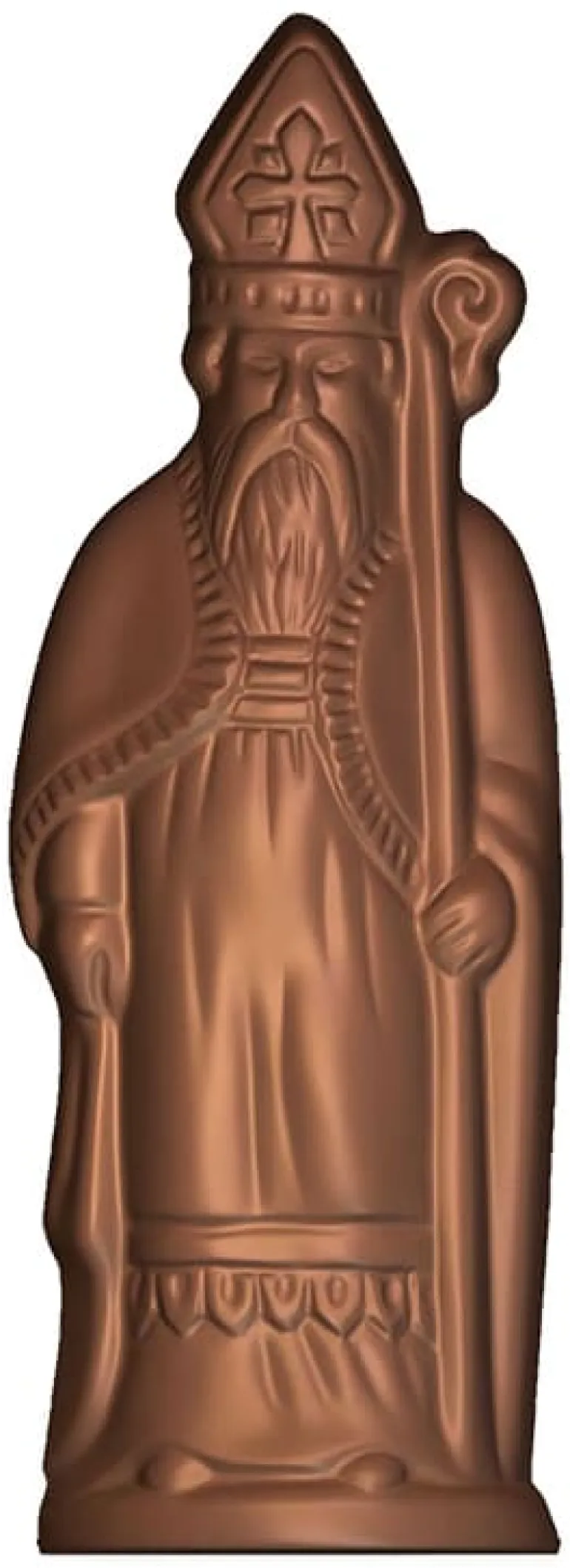 Moule chocolat Saint-Nicolas 15 cm