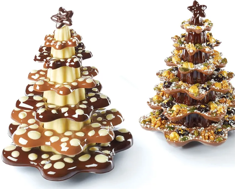 Moule chocolat sapin de Noël Ring Pavoni