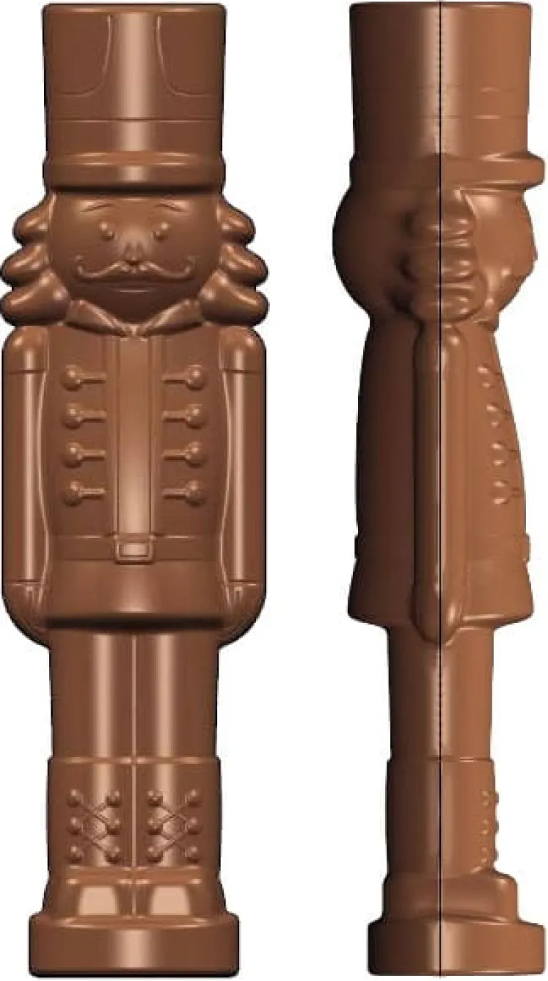 Moule chocolat 2 soldats casse-noisette