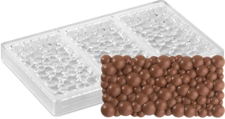 Moule chocolat Sparkling 3 tablettes Pavoni