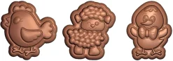 Moule chocolat 3 sujets de Pâques