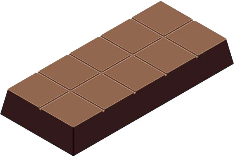 Moule chocolat Tablette Dubaï 3 tablettes