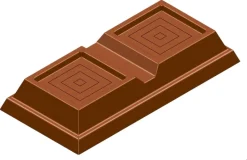 Moule chocolat tablette à garnir