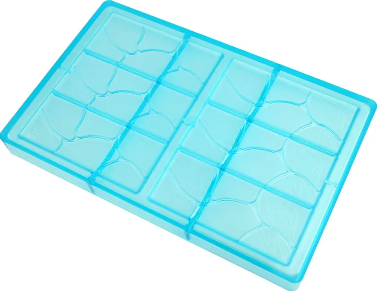 Moule chocolat 6 tablettes cabosse
