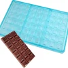 Moule chocolat 3 tablettes creuses