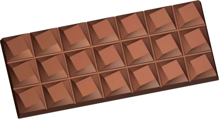 Moule chocolat Tablettes graphiques