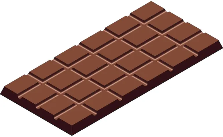 Moule chocolat 3 tablettes vintage