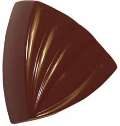 Moule chocolat 28 triangles striés