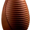 Moule chocolat œuf design strié Pavoni