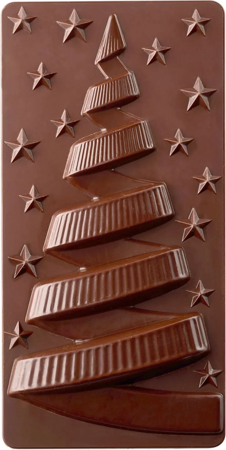 Moule chocolat Xmas Night 3 tablettes Pavoni