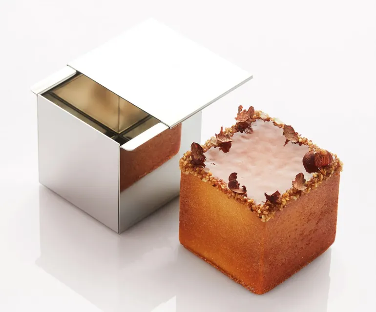 Moule cube inox 8 x 8 x 8 cm Martellato