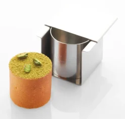 Moule cylindre inox Ø 6 x ht 6 cm Martellato