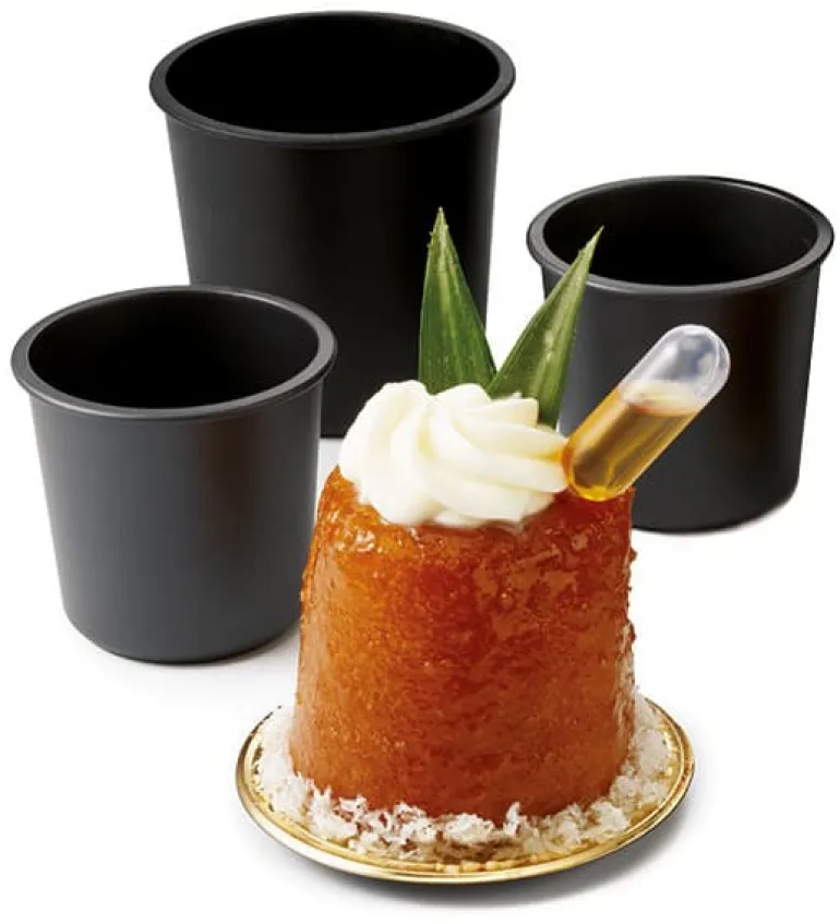 Moule à dariole ou baba Exoglass® Ø 6 cm (x 6) Matfer