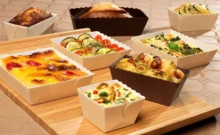 Moule de cuisson carton (x 75) Easy Bake 8 x 4 x ht 4 cm Nordia