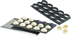 Moule Kali 15 tartelettes rondes unies Mallard Ferrière