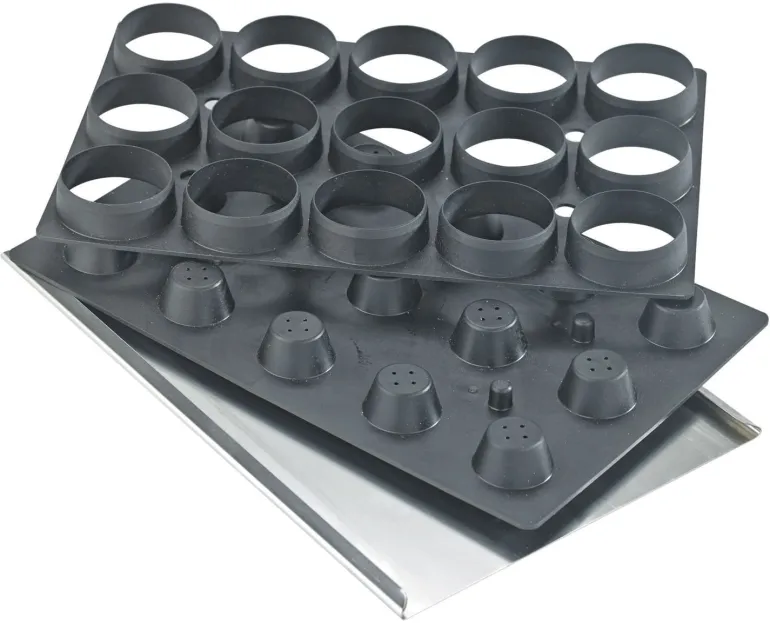 Moule Kali 15 tartelettes rondes unies Mallard Ferrière