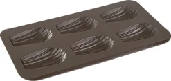 Moule à madeleine 6 empreintes 39,5 x 22,5 cm Gobel