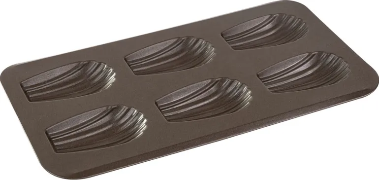 Moule à madeleine 6 empreintes 39,5 x 22,5 cm Gobel