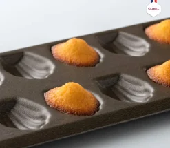 Moule à madeleine 20 empreintes 39,5 x 12,5 cm Gobel