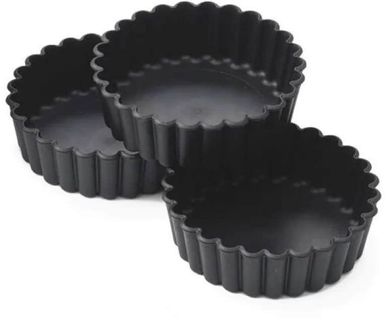 Moule à manqué cannelé (x 12) Exoglass® Ø 10 cm Matfer