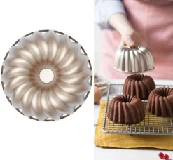 Moule Mini Carol Ø 10 x ht 5 cm Decora