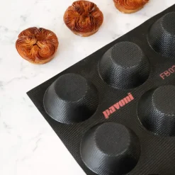 Moule muffins Fiberform 60 x 40 cm Ø 8 cm (24 empreintes) Pavoni