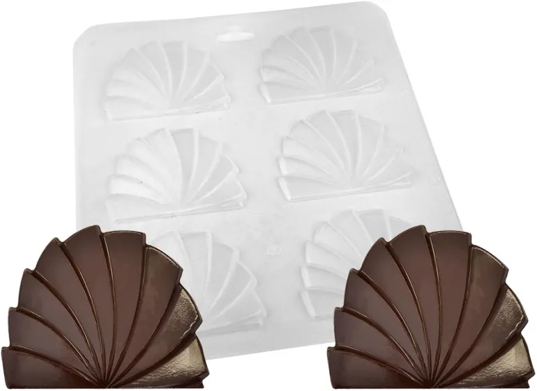 Moule pour embout de bûche forme paon